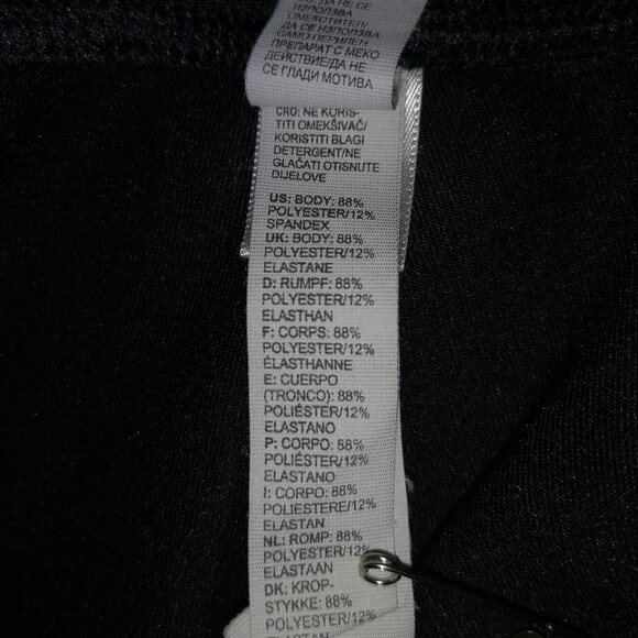 Adidas Climalite Ladies Capri Length Elastic Waist Black Leggings - Picture 6 of 8